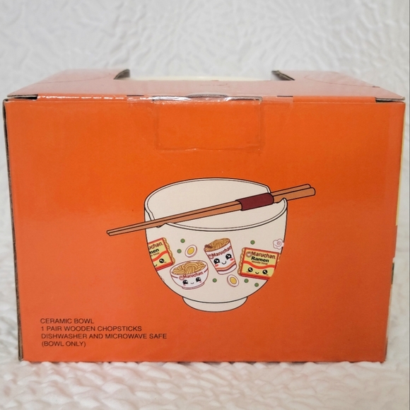 🍜Maruchan Ramen Noodle Bowl w/ Wooden Chopsticks🥢 - Picture 7 of 8